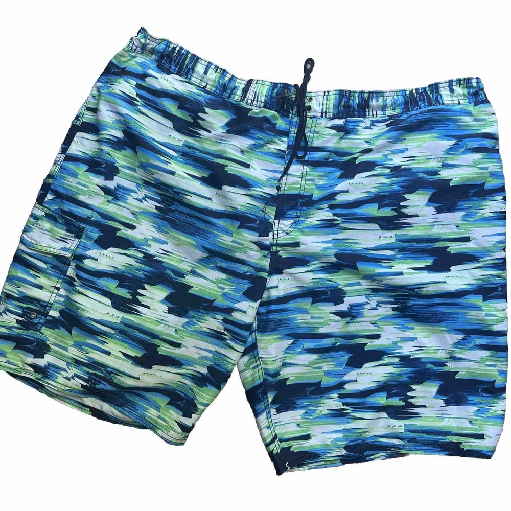 Roundtree & Yorke Men's 3XL 3XB Swim Trunks Big & Tall board shorts Bathing Suit